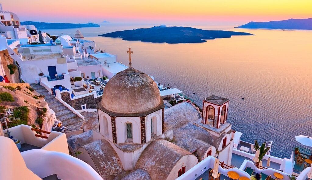 santorini sunset Santorini sunset