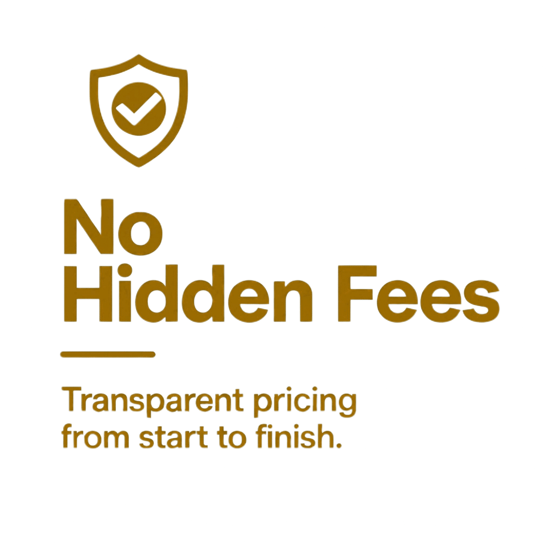 No hidden fees tran